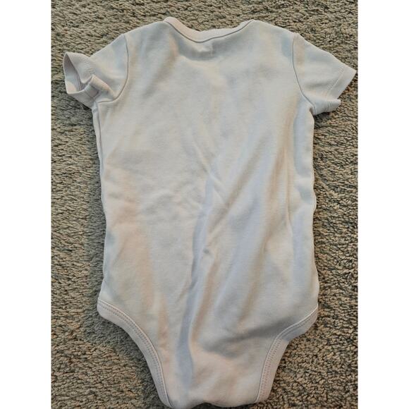 Ralph Lauren Baby Girl Bodysuit 6M Pale Pink Cotton Snap Closure One Piece - Picture 5 of 9